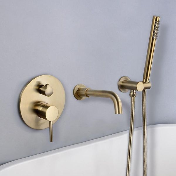 champagne gold in wall shower system and cold faucet bath mixer basin shower set brass bathroom hardware accessories bbycns packing2010
champagne gold in wall shower system and cold faucet bath mixer basin shower set brass bathroom hardware accessories bbycns packing2010