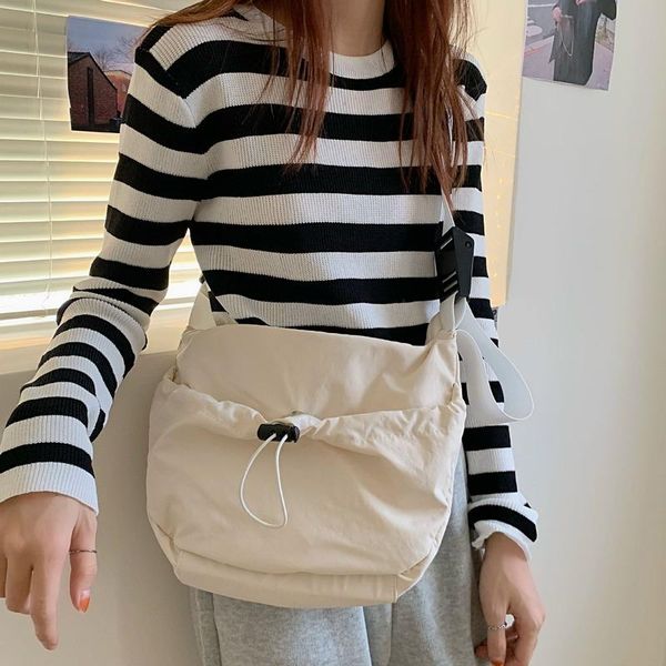 autumn and winter ladies hand bag 2020 new messenger bag drawstring compartment zipper single shoulder nylon hobo
autumn and winter ladies hand bag 2020 new messenger bag drawstring compartment zipper single shoulder nylon hobo