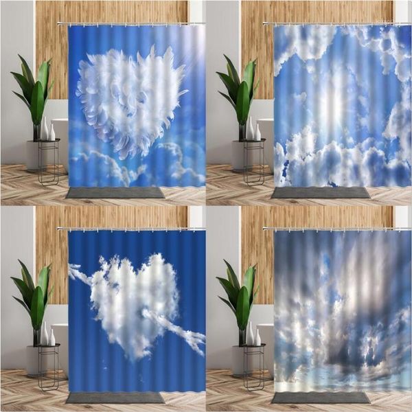 sunlight blue sky shower curtain love heart shaped clouds bathroom bath decor creative backdrop fabric printed home curtains set1
sunlight blue sky shower curtain love heart shaped clouds bathroom bath decor creative backdrop fabric printed home curtains set1
