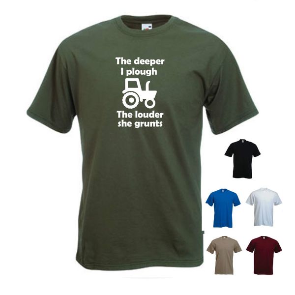 2020 fashion 'the deeper i plough, the harder she grunts' funny farmer men'st-shirt teetee shirt sport hooded sweatshirt hood
2020 fashion 'the deeper i plough, the harder she grunts' funny farmer men'st-shirt teetee shirt sport hooded sweatshirt hood