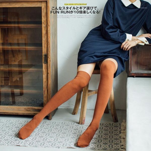 hui guan japanese women socks solid striped long socks breathable stretchy knee combed cotton women stocking1, Black;white
hui guan japanese women socks solid striped long socks breathable stretchy knee combed cotton women stocking1, Black;white