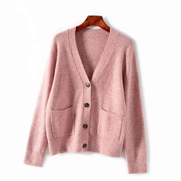 women's knits & tees womens v-neck knitted cardigan 2021 single-breasted sweater coat female long sleeve knitwear with pockets, White
women's knits & tees womens v-neck knitted cardigan 2021 single-breasted sweater coat female long sleeve knitwear with pockets, White