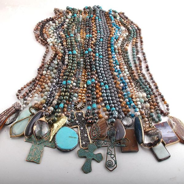 pendant necklaces wholesale 20pc mix color necklace set fashion jewelry handmade for women, Silver
pendant necklaces wholesale 20pc mix color necklace set fashion jewelry handmade for women, Silver