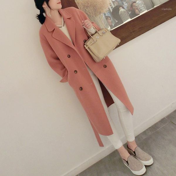casual fashion long wool blend ladies coat warm slim women's jacket long solid double breasted korean womens fashion coat1, Black
casual fashion long wool blend ladies coat warm slim women's jacket long solid double breasted korean womens fashion coat1, Black