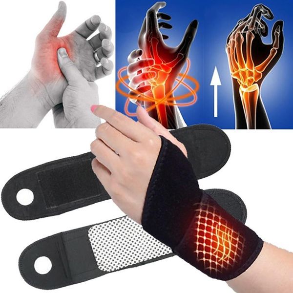 1 pair self-heating magnetic warm wristband wrist support brace belt arthritis guard protector pain relief wrap health care
1 pair self-heating magnetic warm wristband wrist support brace belt arthritis guard protector pain relief wrap health care