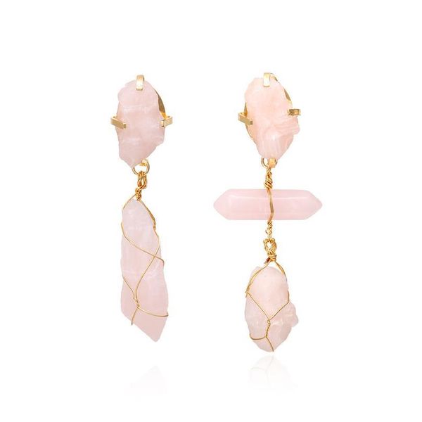 hand-woven pink gemstone earrings all-match geometric asymmetric ear pendant women's jewelry hand-wo qylvvl, Black
hand-woven pink gemstone earrings all-match geometric asymmetric ear pendant women's jewelry hand-wo qylvvl, Black