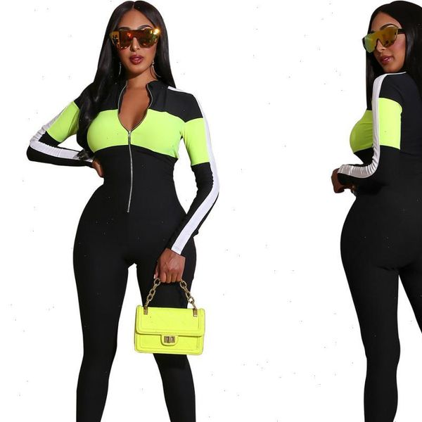 fashion women streetwear jumpsuit bodycon rompers long sleeve patchwork bodysuit tracksuit femme overalls women jumpsuits, Black;white
fashion women streetwear jumpsuit bodycon rompers long sleeve patchwork bodysuit tracksuit femme overalls women jumpsuits, Black;white