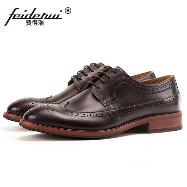 dress shoes vintage designer pointed toe man formal brogues genuine leather wingtip men's handmade wedding party oxfords ss531, Black
dress shoes vintage designer pointed toe man formal brogues genuine leather wingtip men's handmade wedding party oxfords ss531, Black
