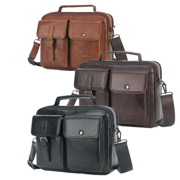 2020 new men casual briefcase business shoulder bag leather messenger bags computer laphandbag bag men's travel bags
2020 new men casual briefcase business shoulder bag leather messenger bags computer laphandbag bag men's travel bags