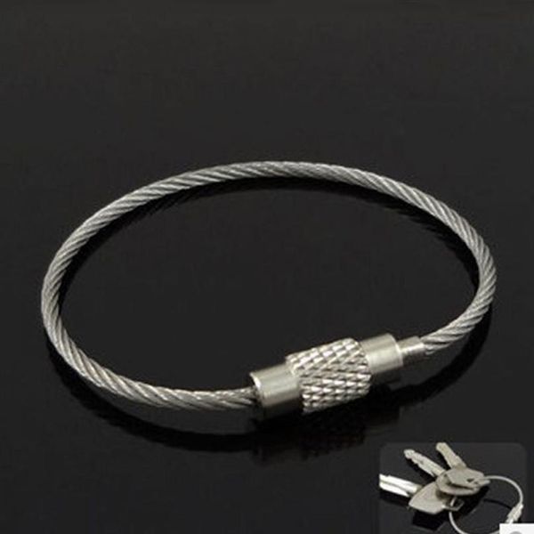 10pcs edc multi-quality wire rope key chain stainless steel wire keychain carabiner cable key ring outdoor hiking drop qylmpa
10pcs edc multi-quality wire rope key chain stainless steel wire keychain carabiner cable key ring outdoor hiking drop qylmpa