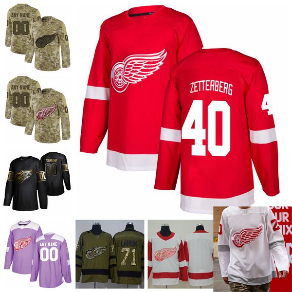 2021 reverse retro customize #40 henrik zetterberg detroit red wings jerseys golden edition camo veterans day fights cancer hockey jerseys, Black;red
2021 reverse retro customize #40 henrik zetterberg detroit red wings jerseys golden edition camo veterans day fights cancer hockey jerseys, Black;red