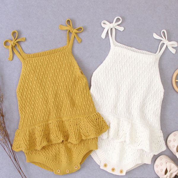 2021 spring new baby girls bodysuit sling sweater soild colour ruffles newborn clothes kids romper e706, Blue 
2021 spring new baby girls bodysuit sling sweater soild colour ruffles newborn clothes kids romper e706, Blue
