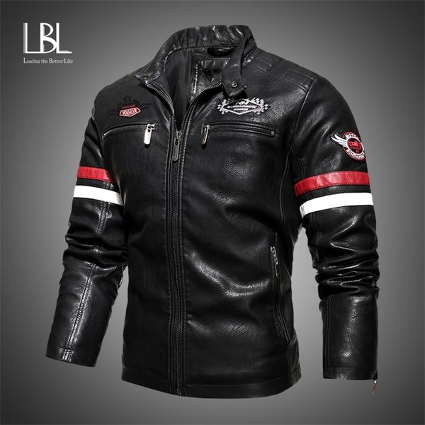 motorcycle jacket men brand tactical pu leather jacket euro s-4xl stand collar motorcycle leather jacket male jaqueta de couro 201114, Black;brown
motorcycle jacket men brand tactical pu leather jacket euro s-4xl stand collar motorcycle leather jacket male jaqueta de couro 201114, Black;brown