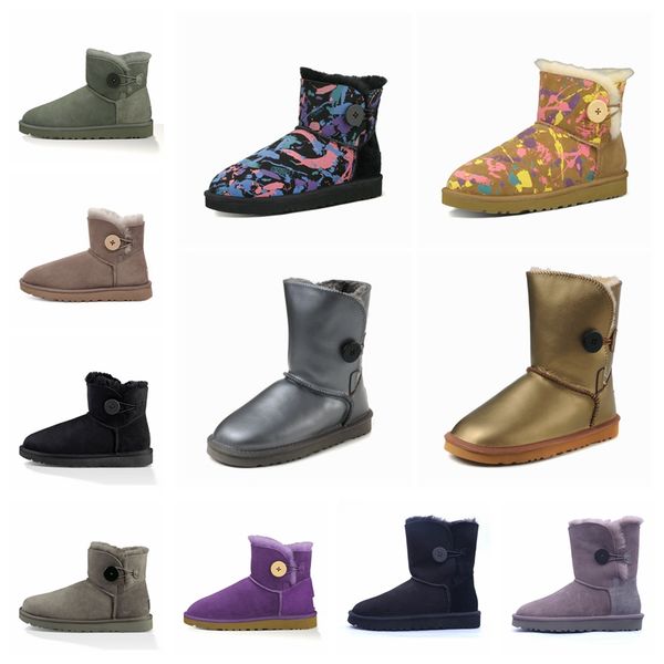 2021 new designer classic short bailey bow tall button triplet australia womens women boot winter snow boots fur furry australian uggs w, Black
2021 new designer classic short bailey bow tall button triplet australia womens women boot winter snow boots fur furry australian uggs w, Black
