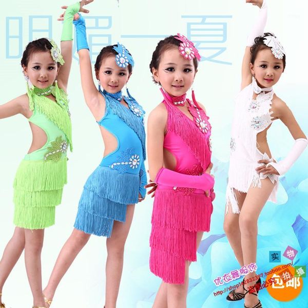 new 2020 latin dance dress for girls fringe dance wear kids costumes practice competition dresses vestido de baile latino1, Black;red
new 2020 latin dance dress for girls fringe dance wear kids costumes practice competition dresses vestido de baile latino1, Black;red