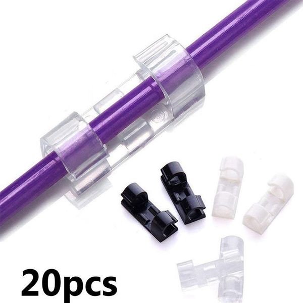 20 pcs cable clips organizer deskself-adhesive cord management wire holder data telephone line winder sleeve data c jllwjx
20 pcs cable clips organizer deskself-adhesive cord management wire holder data telephone line winder sleeve data c jllwjx