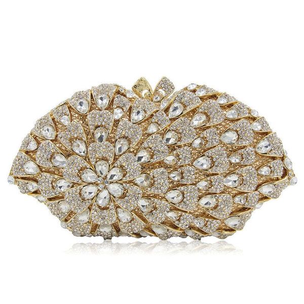 2020 new gold evening dinner clutch bag rhinestone hollow out women's bag ladies crystal party clutches handbags
2020 new gold evening dinner clutch bag rhinestone hollow out women's bag ladies crystal party clutches handbags