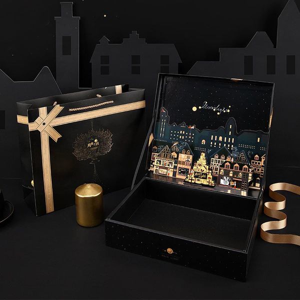 gift wrap fashionable city dream three-dimensional box black retro business wedding souvenir ins formal dress large
gift wrap fashionable city dream three-dimensional box black retro business wedding souvenir ins formal dress large