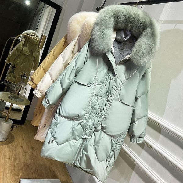 women's down jacket warm winter coat female jacket real fur collar hooded women parkas thick clothes mujeres abrigos pph12651, Black
women's down jacket warm winter coat female jacket real fur collar hooded women parkas thick clothes mujeres abrigos pph12651, Black