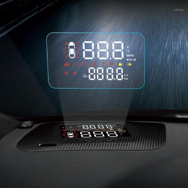 hud car head up display windshield glass projector security alarm overspeed rpm voltage for armada y62 2020-20201
hud car head up display windshield glass projector security alarm overspeed rpm voltage for armada y62 2020-20201