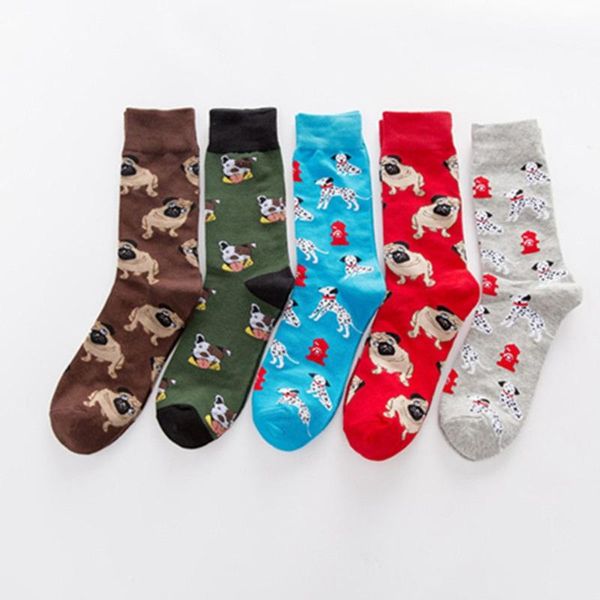 men's socks 1pair funny cute colored cartoon dog printing cotton middle tube long trend street style casual personality, Black
men's socks 1pair funny cute colored cartoon dog printing cotton middle tube long trend street style casual personality, Black