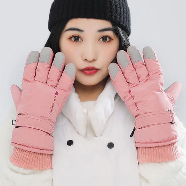 five fingers gloves 2021 women' winter anti-slip waterproof super warm skiing female outdoor cycling guantes full, Blue;gray
five fingers gloves 2021 women' winter anti-slip waterproof super warm skiing female outdoor cycling guantes full, Blue;gray