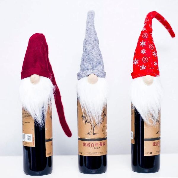 christmas decorations 2021 santa claus wine bottle cover for home hat er party dinner decoration1
christmas decorations 2021 santa claus wine bottle cover for home hat er party dinner decoration1