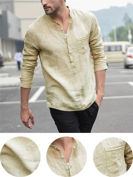 blusa men pure color shirt casual button linen solid long sleeve retro shirts blouse shirt men clothes camisas masculina1, White;black
blusa men pure color shirt casual button linen solid long sleeve retro shirts blouse shirt men clothes camisas masculina1, White;black