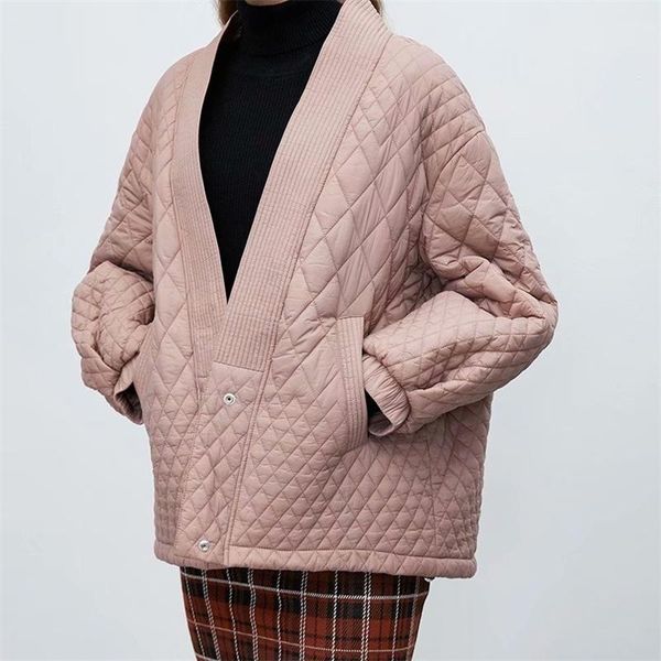 women's down & parkas traf women 2021 fashion v-neck modern check long sleeve loose profile cotton short jacket streetwear, Black
women's down & parkas traf women 2021 fashion v-neck modern check long sleeve loose profile cotton short jacket streetwear, Black