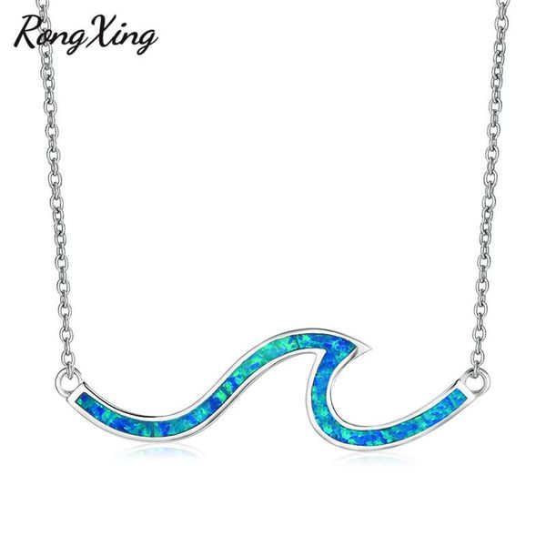 rongxing white blue fire opal wave pendant necklaces for women silver color/rose gold beach necklace female summer ocean jewelry
rongxing white blue fire opal wave pendant necklaces for women silver color/rose gold beach necklace female summer ocean jewelry