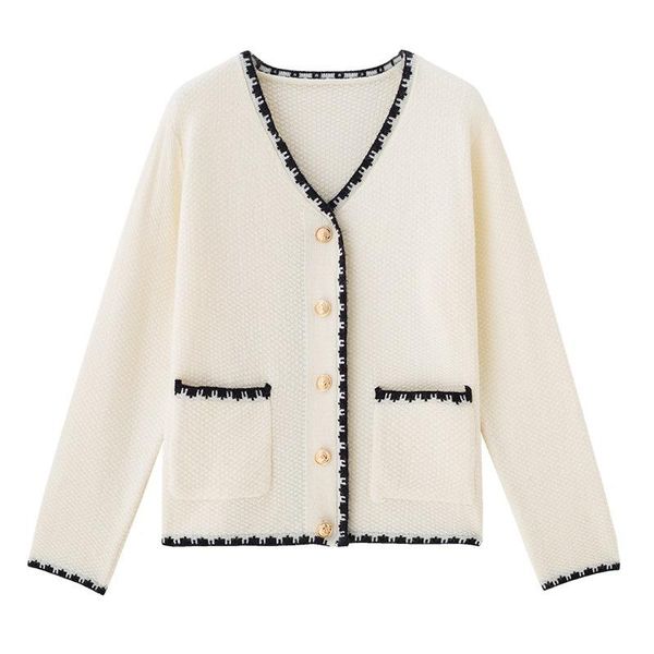 women's cardigan sweater spring autumn korean sweet casual loose lazy knit sweaters jacket, White
women's cardigan sweater spring autumn korean sweet casual loose lazy knit sweaters jacket, White