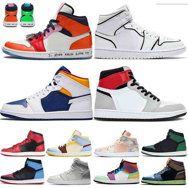 men tie dye pine green bred 1 1s basketball shoes tokyo smoke grey iridescent reflective mens trainers sports sneakers shoes 5.5-12
men tie dye pine green bred 1 1s basketball shoes tokyo smoke grey iridescent reflective mens trainers sports sneakers shoes 5.5-12