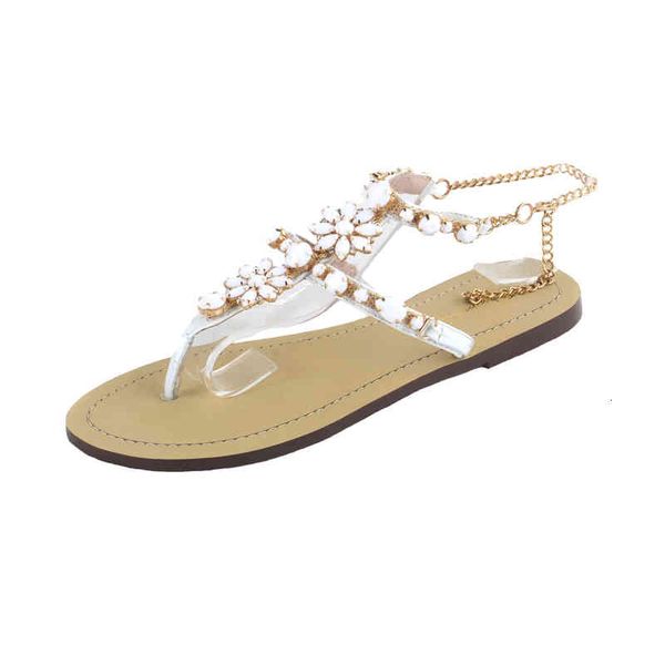 sandals woman women shoes rhinestones chains thong gladiator flat crystal chaussure plus size 42 tenis feminino, Black
sandals woman women shoes rhinestones chains thong gladiator flat crystal chaussure plus size 42 tenis feminino, Black