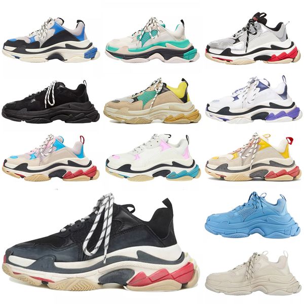 2022 fashion men women womens designers triple s trainer shoes platform casual paris 17fw old dad large increasing sneakers sports, Black
2022 fashion men women womens designers triple s trainer shoes platform casual paris 17fw old dad large increasing sneakers sports, Black