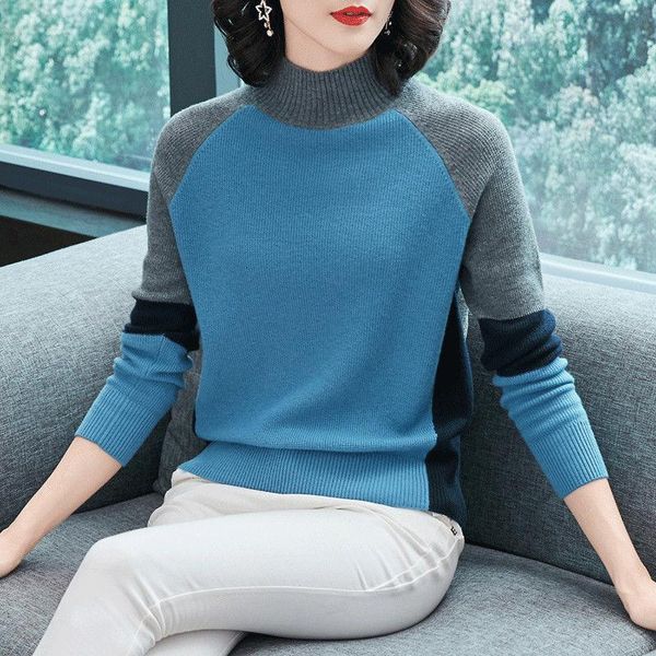 patchwork pattern fashion basic hit casual regular 2020 female women long sleeve all wind hit sweaters, White;black
patchwork pattern fashion basic hit casual regular 2020 female women long sleeve all wind hit sweaters, White;black