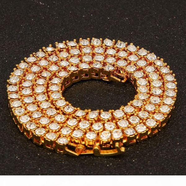 3 4mm*16-24inches hip hop 1 row tennis chain necklace mens gold silver rosegold iced out punk necklaces
3 4mm*16-24inches hip hop 1 row tennis chain necklace mens gold silver rosegold iced out punk necklaces