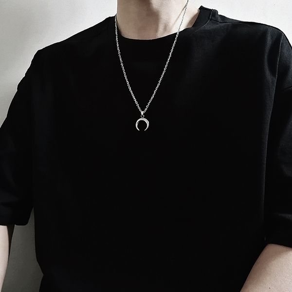 simple necklaces various styles for men women, literature and art minority, crescent moon pendant, fashion brand, Silver
simple necklaces various styles for men women, literature and art minority, crescent moon pendant, fashion brand, Silver
