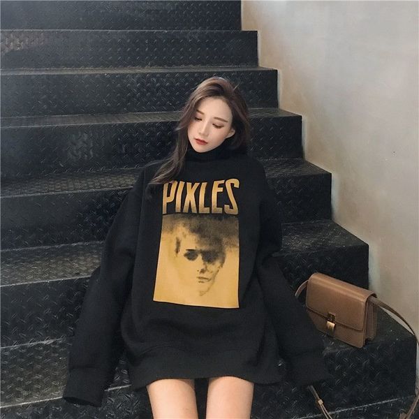 hong 2021 new kong style autumn and winter retro-stuffed high turtleneck heavy female loose medium length black sweater 5euv
hong 2021 new kong style autumn and winter retro-stuffed high turtleneck heavy female loose medium length black sweater 5euv