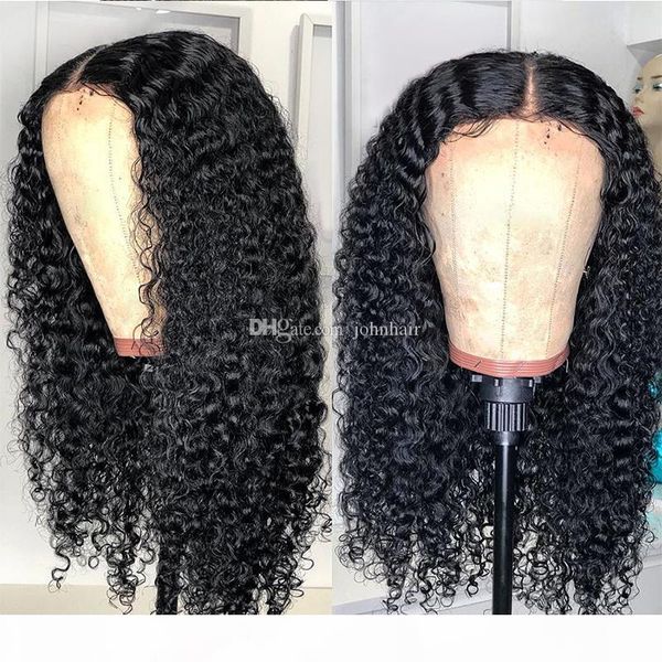 13x6 deep part kinky curly lace front wig with baby hair pre plucked brazilian virgin human hair wigs for black women 9a, Black;brown 
13x6 deep part kinky curly lace front wig with baby hair pre plucked brazilian virgin human hair wigs for black women 9a, Black;brown