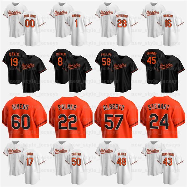 custom 16 trey mancini jersey trey mancini 8 cal ripken jr. roberto alomar 19 chris davis 24 dj stewart renato nunez baseball jerseys, Blue;black
custom 16 trey mancini jersey trey mancini 8 cal ripken jr. roberto alomar 19 chris davis 24 dj stewart renato nunez baseball jerseys, Blue;black