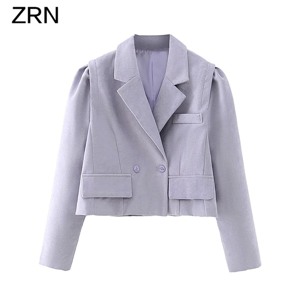 women's suits & blazers zrn casual double-breasted women vintage female suit jackets autumn puff sleeve short blazer solid office ladie, White;black
women's suits & blazers zrn casual double-breasted women vintage female suit jackets autumn puff sleeve short blazer solid office ladie, White;black