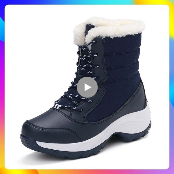 2020 winter snow boots women ankle boots female genuine leather wedges ladies warm fur plush rain for women 16171, Black
2020 winter snow boots women ankle boots female genuine leather wedges ladies warm fur plush rain for women 16171, Black