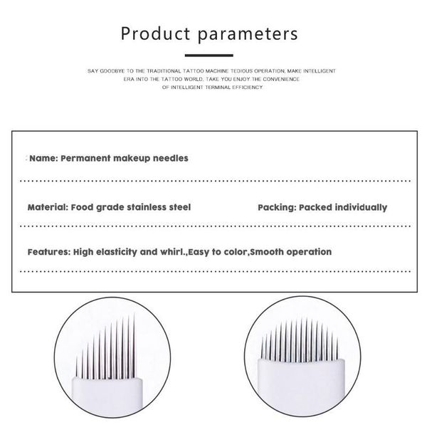 50pcs microblading tebori blades needles tattoo needles permanent makeup needle 7/9/11/12/14/18/21 manual eyebrow blad qylubi
50pcs microblading tebori blades needles tattoo needles permanent makeup needle 7/9/11/12/14/18/21 manual eyebrow blad qylubi