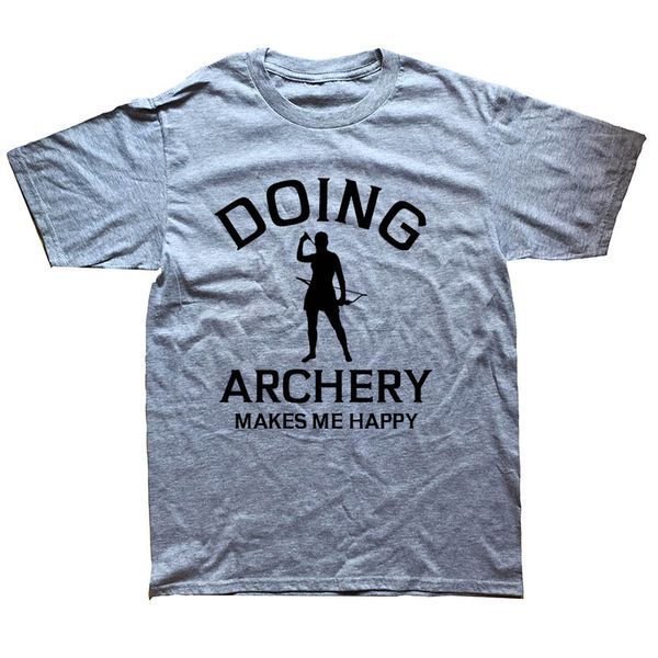 sport new summer doing archery makes me happy funny birthday t shirts men short sleeve cotton t-shirt man clothing
sport new summer doing archery makes me happy funny birthday t shirts men short sleeve cotton t-shirt man clothing