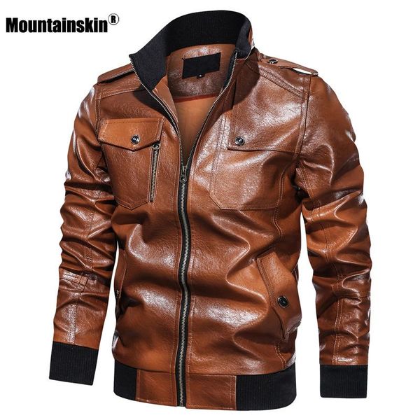 men's fur & faux mountainskin autumn leather jacket 2021 mens casual stand collar pu leatehr colorful coat male sa948, Black
men's fur & faux mountainskin autumn leather jacket 2021 mens casual stand collar pu leatehr colorful coat male sa948, Black