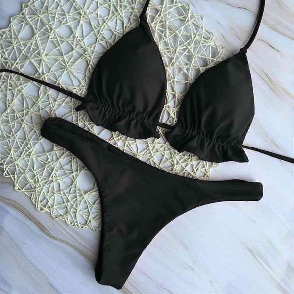 summer swimsuit women padded bikini set bandage brazilian beach push-up swimwear lace up bathing suit beachwear, White;black
summer swimsuit women padded bikini set bandage brazilian beach push-up swimwear lace up bathing suit beachwear, White;black
