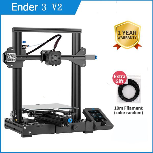 printers creality 3d est ender-3 v2 printer kit 32 bit slilent mianboard high pricison ui display screen with resume printing
printers creality 3d est ender-3 v2 printer kit 32 bit slilent mianboard high pricison ui display screen with resume printing