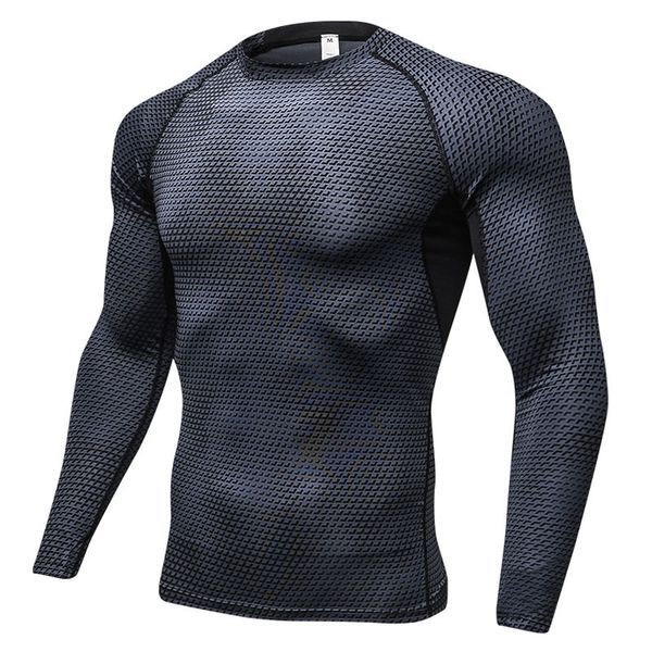 running sports compression shirt men's fitness long-sleeved t-shirt jogging training tight t-shirt men's quick-drying sportswear, Black;blue
running sports compression shirt men's fitness long-sleeved t-shirt jogging training tight t-shirt men's quick-drying sportswear, Black;blue