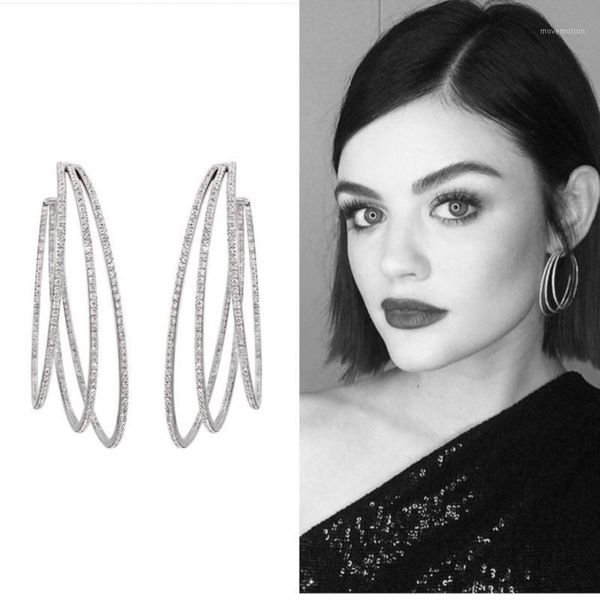 godki big 3rows circle full mirco paved microl zirconia women bridal dress wedding everyday earring fashion jewelry1, Silver
godki big 3rows circle full mirco paved microl zirconia women bridal dress wedding everyday earring fashion jewelry1, Silver