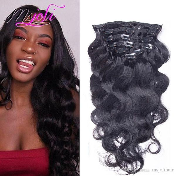 9a grade 100% virgin body wave clip in human hair extensions wavy 10-28inch indian virgin clip in hair extensions 140g human hair full head, Black;brown
9a grade 100% virgin body wave clip in human hair extensions wavy 10-28inch indian virgin clip in hair extensions 140g human hair full head, Black;brown